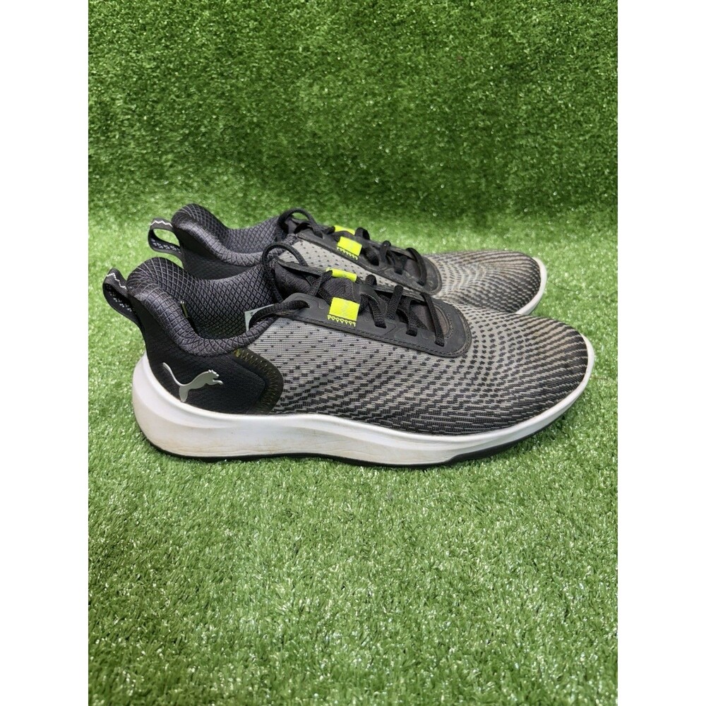 Puma Fusion Crush Sport Men's Size 9 Black Spikeless Golf Shoes 310194-05